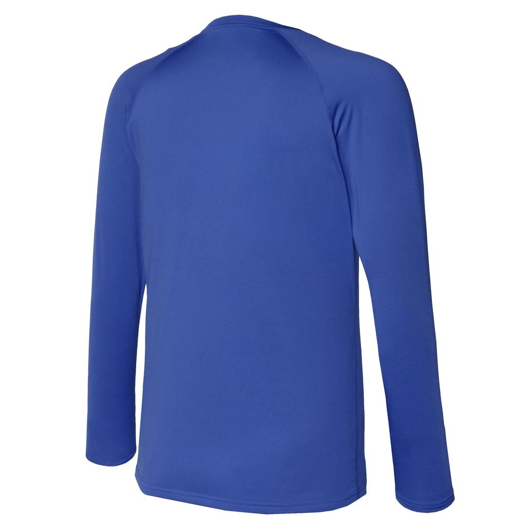Warm Sports Innerwear Shirt FTE0030 Blue Size O [Finta] Men's Long-Sleeve (2100)
