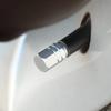 Tapas de Vástago de Válvula de Neumático de Rueda de Coche Cubiertas para Auto Motocicleta Bicicleta Piezas de Tapa de Válvula Hexagonal 4 Piezas Aleación de Aluminio Accesorios de Estilo para Coche