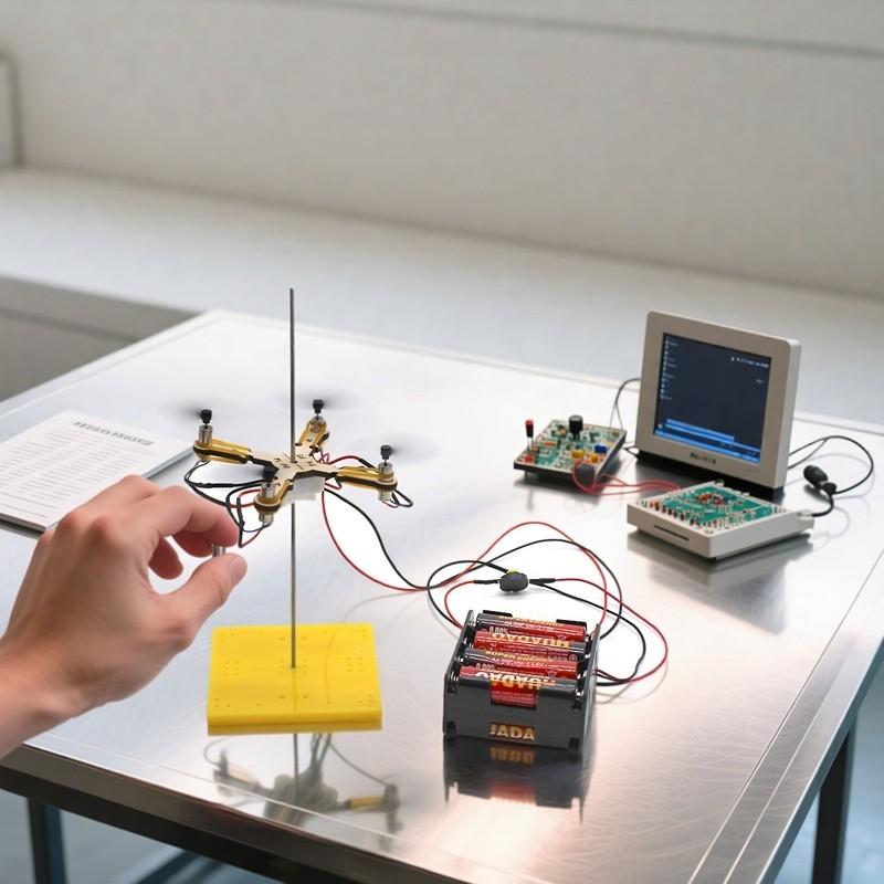 Diy Drone Model Kit Stem Learning Physics Exploration Hands-On Buildable Science Teaching Aid Kids Educational Interactive Toy