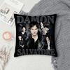 D-Damon Salvatore Kissenbezug Sofa Dekorativ Zuhause Zweiseitiger Druck Plüsch Quadratisch Dekorative Kissenbezüge Kissen Deko Abdeckung