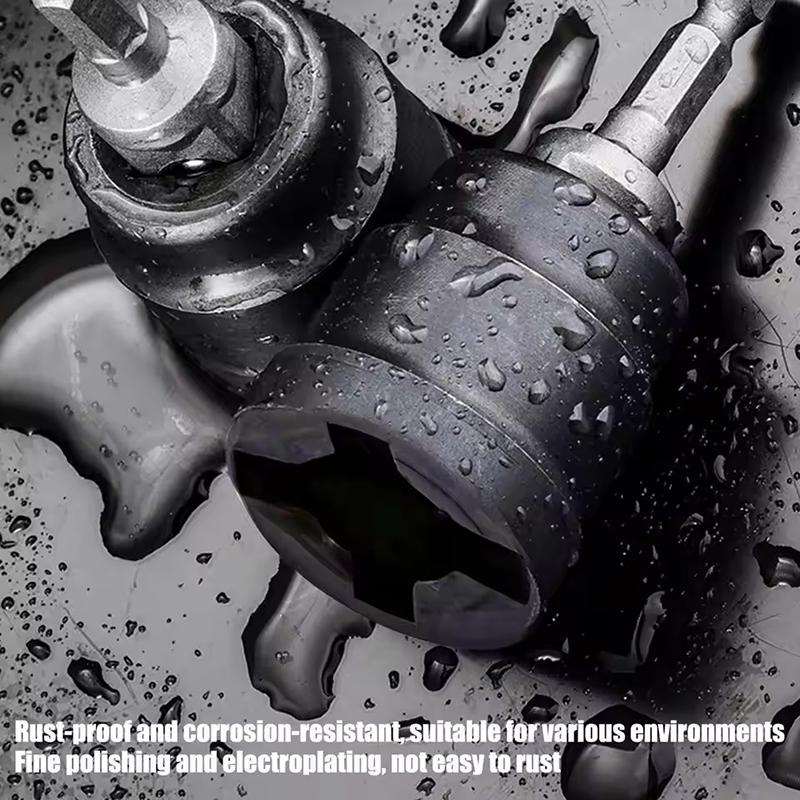 Universal Scissor Car Jack Adapter Rv Stabilizer Jack Socket Drill Adapter Labor-Saving And Quick Car Disassemble Tool