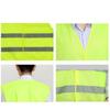 2/3pcs Reflective Vest Green/Orange High Visibility Clothing with Reflective Stripe For Outdoor Running Cycling Safety Traffic