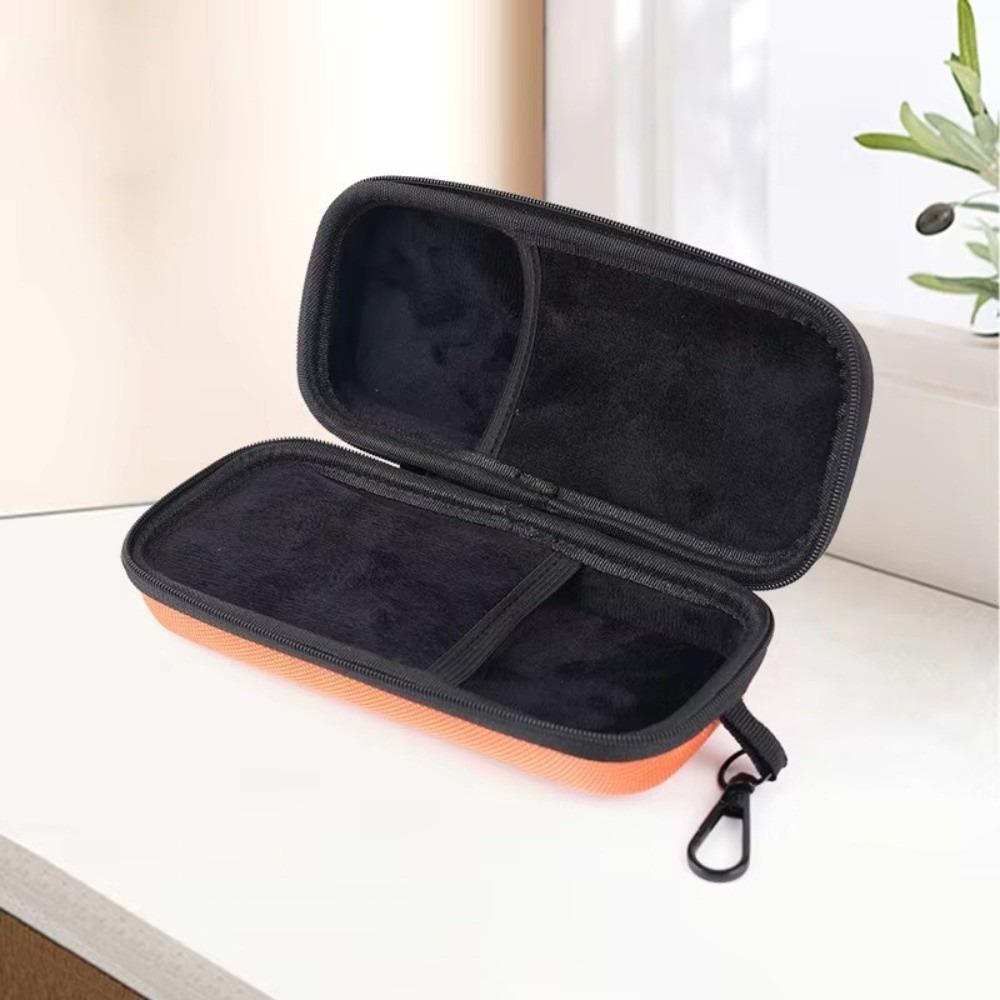 Hard Shell Eyeglasses Case Shockproof Double Compartment Case Travel Accessory