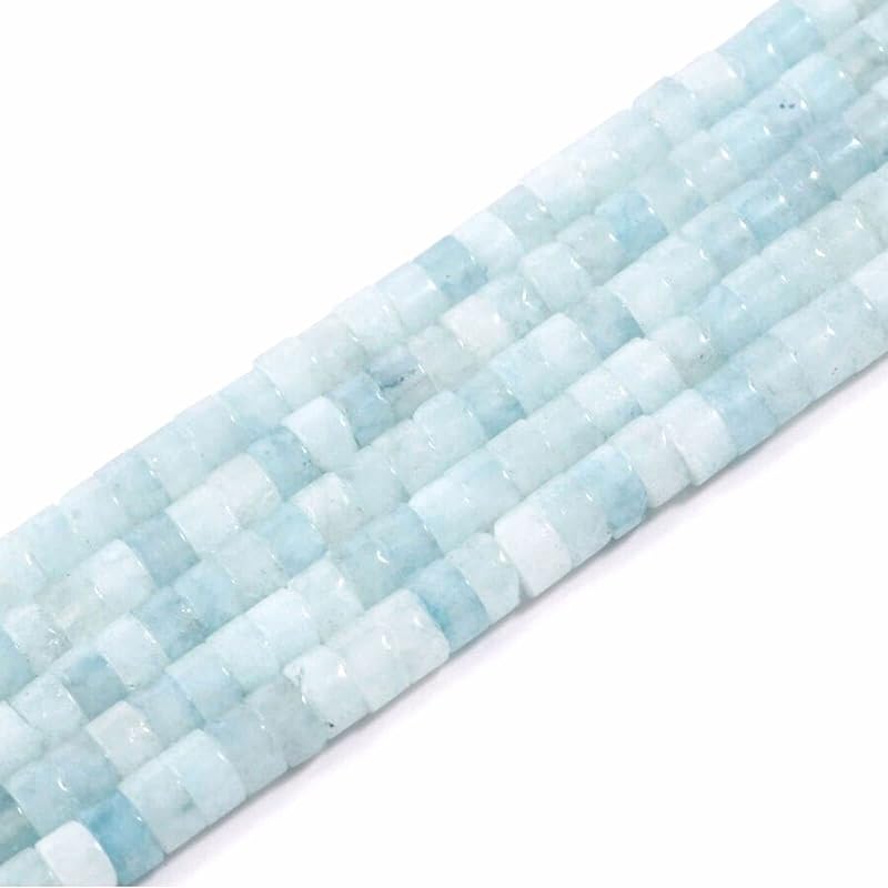 1 Strand 4x2mm Natural Gemstone Beads Heishi Beads,Loose Flat Round Undyed Cylinder Flat Spacer Stone Beads for Bracelet Earrings Jewelry Making,Red