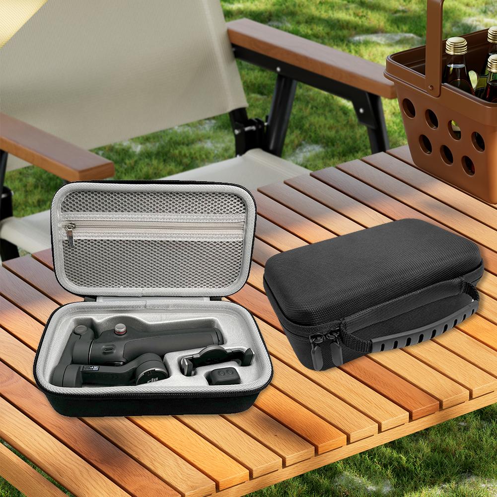 Camera PU Carry Case Wear Resist Shockproof Protective Hard Case Anti-Scratch Handheld Gimbal Storage Bag for DJI Osmo Mobile7