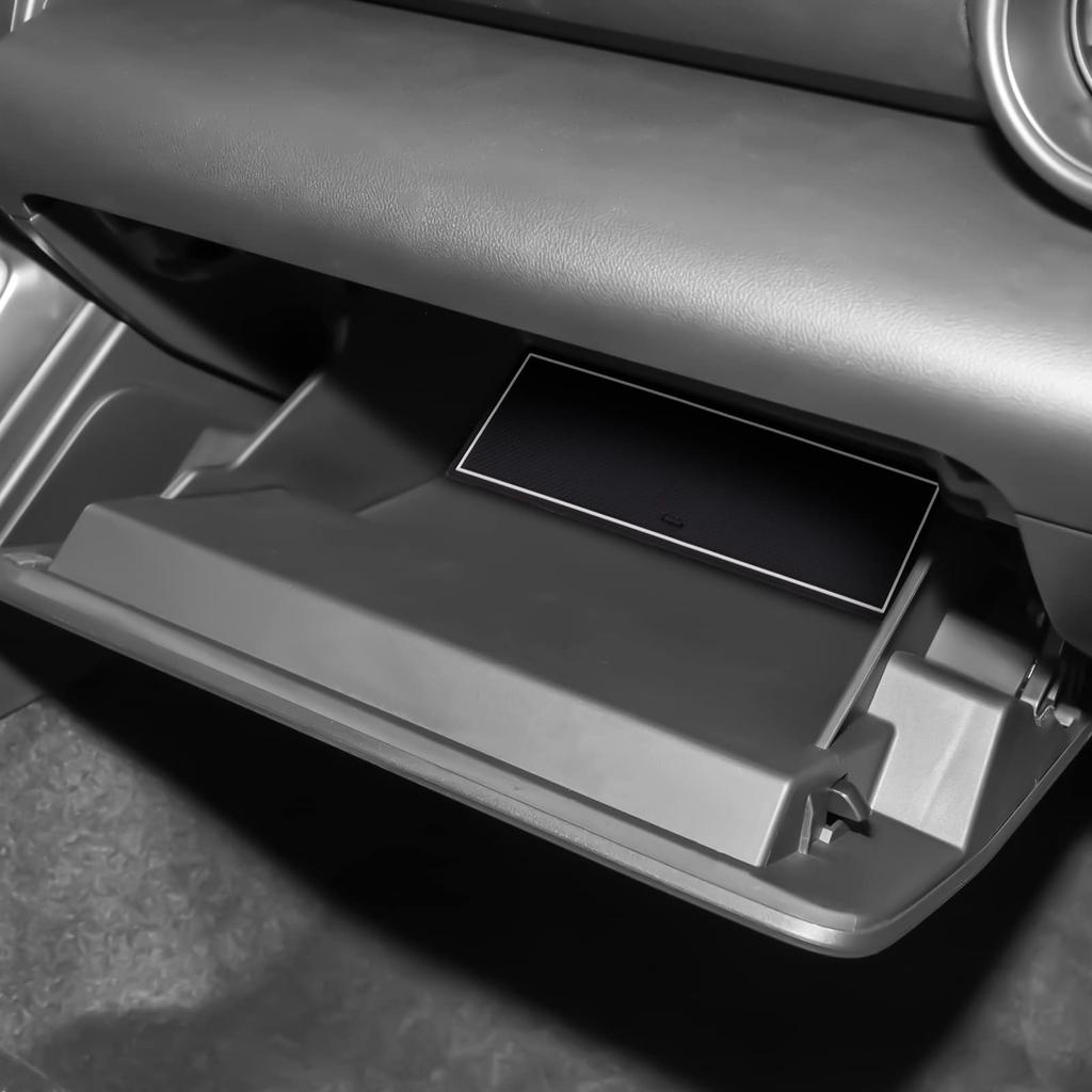 KUNGKIC Rubber Interior Mat for Toyota GR86 ZN8 and Subaru BRZ ZD8 Protective Rubber Mat for Door Pockets and Cup Interior Parts Non-Slip (2021, 2022,