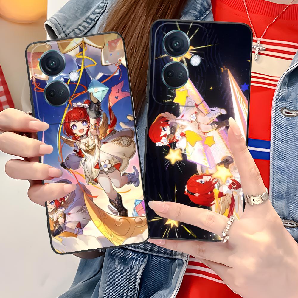 HSR Tribios Matte TPU Mobile Phone Case for OPPO Reno 14 13 12 11 10 9 8 7 6 5 F T Pro 5G Colorful Printing Cover
