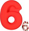 LMETJMA 10inch 3D Large Number Cake Mold 0-9 Digital Silicone Cake Pans Baking Forms for Birthday and Wedding Anniversary JT131