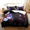 Jeff and Jane Creepypasta Bedding Set Single Twin Full Queen King Size Bed Set Adult Kid Bedroom Duvetcover Sets Anime