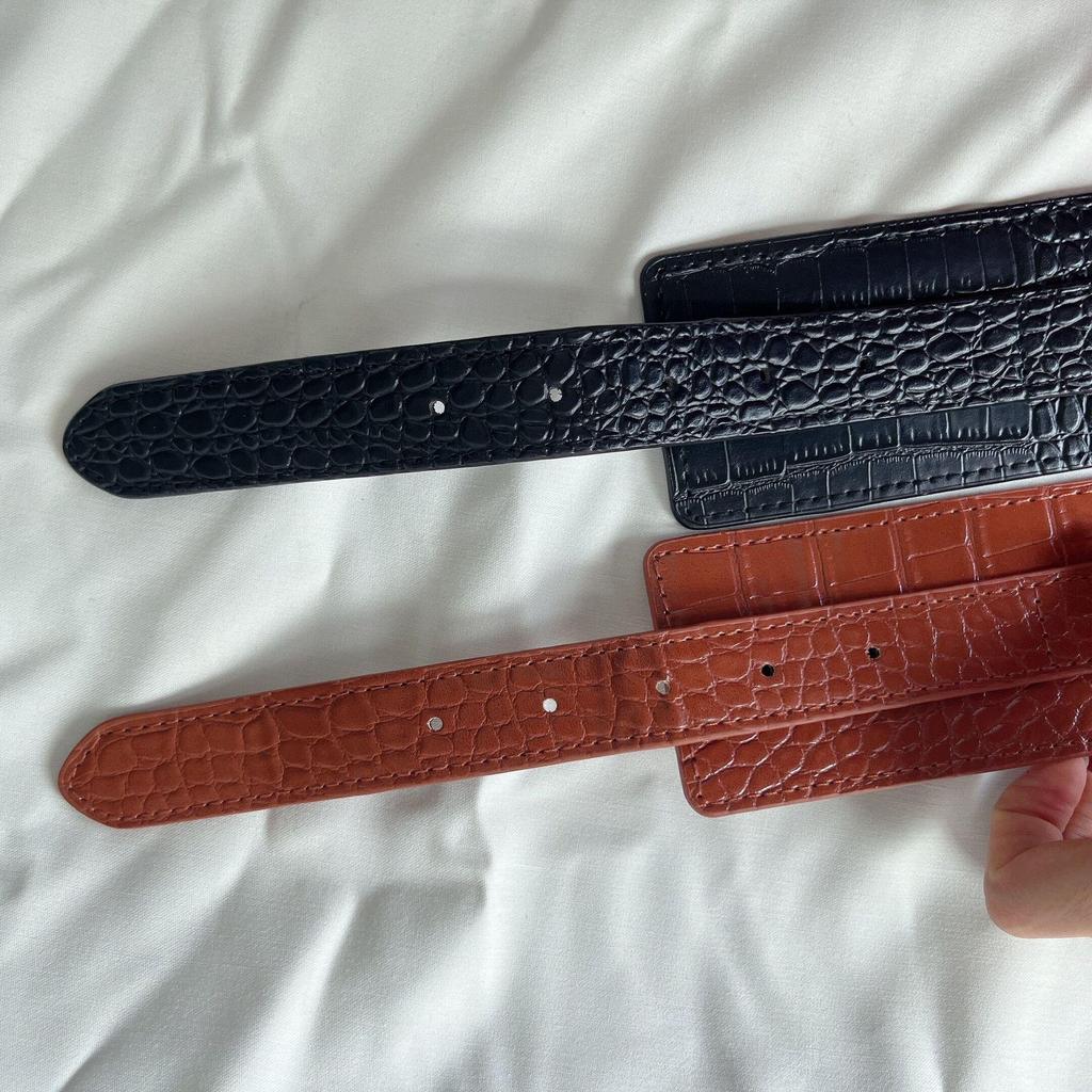 Extra Wide Women's Elastic Waistband Skirt Belt - Abdomen Shaping Leather Belt