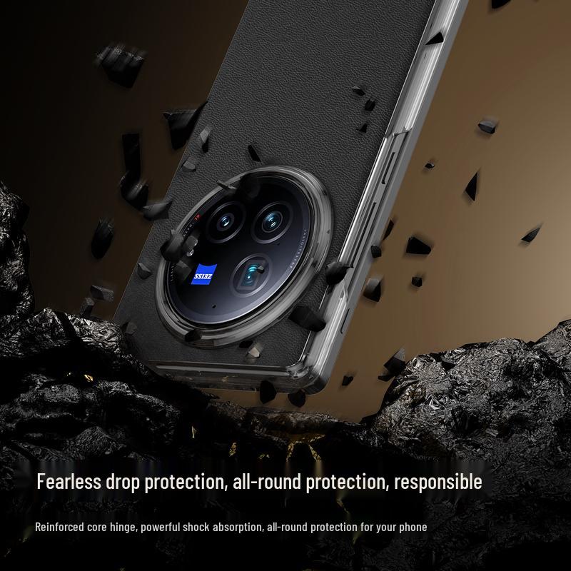 Shangsou Vivo X Fold Series Magnetic Hinge Leather Case