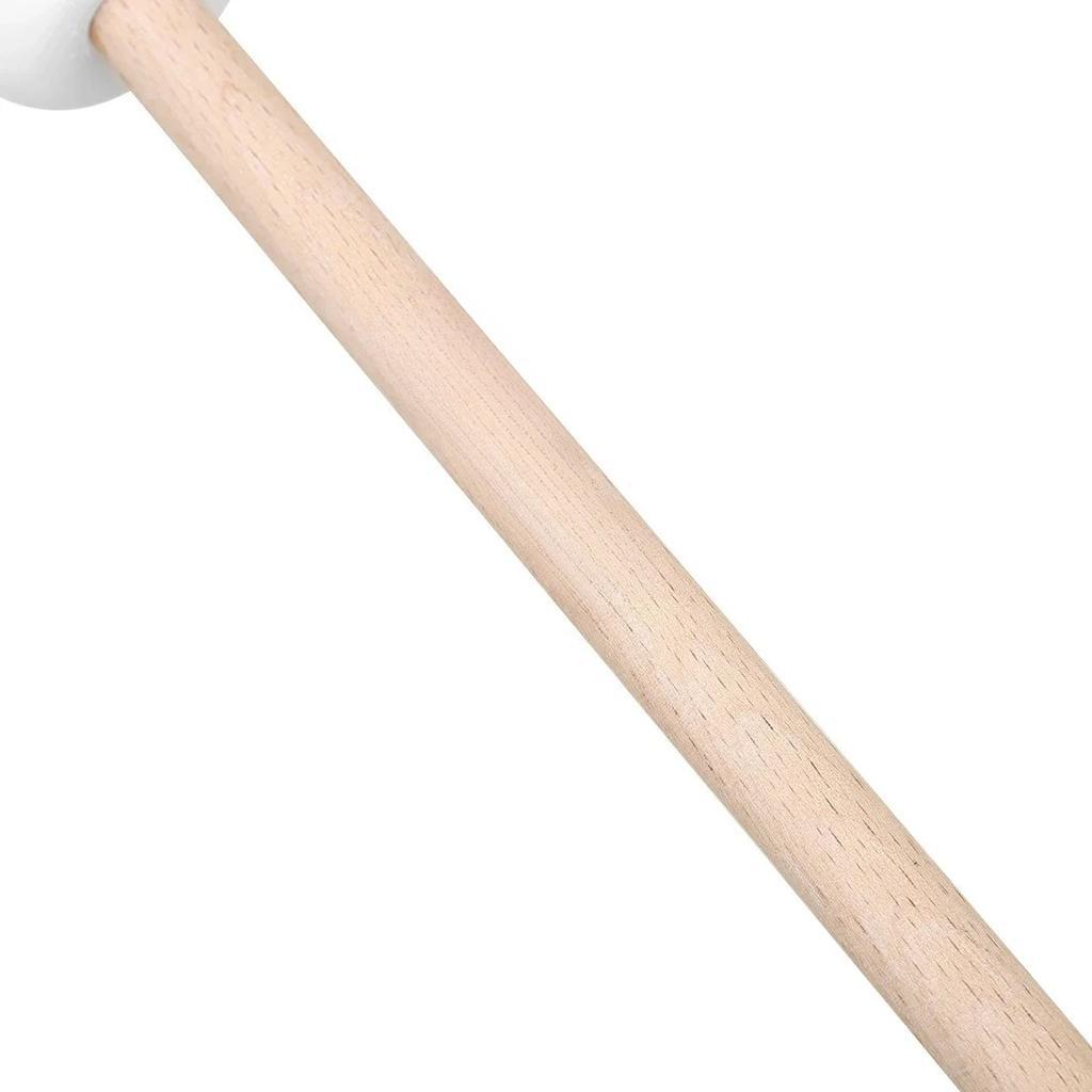 Nylon Drumsticks Timpani Mallets 1 Pair Nylon Head Wood Handle Drum Sticks Percussion Instrument Parts Accessaries
