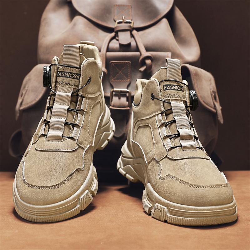 Off-Road Outdoor Shoes Outdoor Travel Hiking Shoes Breathable Men's Shoes Non-Slip Wear-Resistant Soles Comfortable Inner Breathable Upper