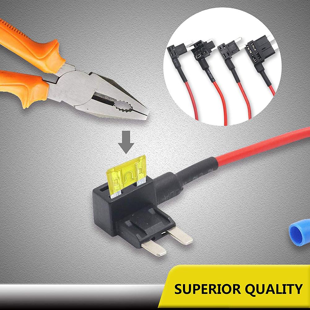 12Pack 12V Automotive Additional Circuit Fuse BreakoutATOATC ATM APM Fuse Holder