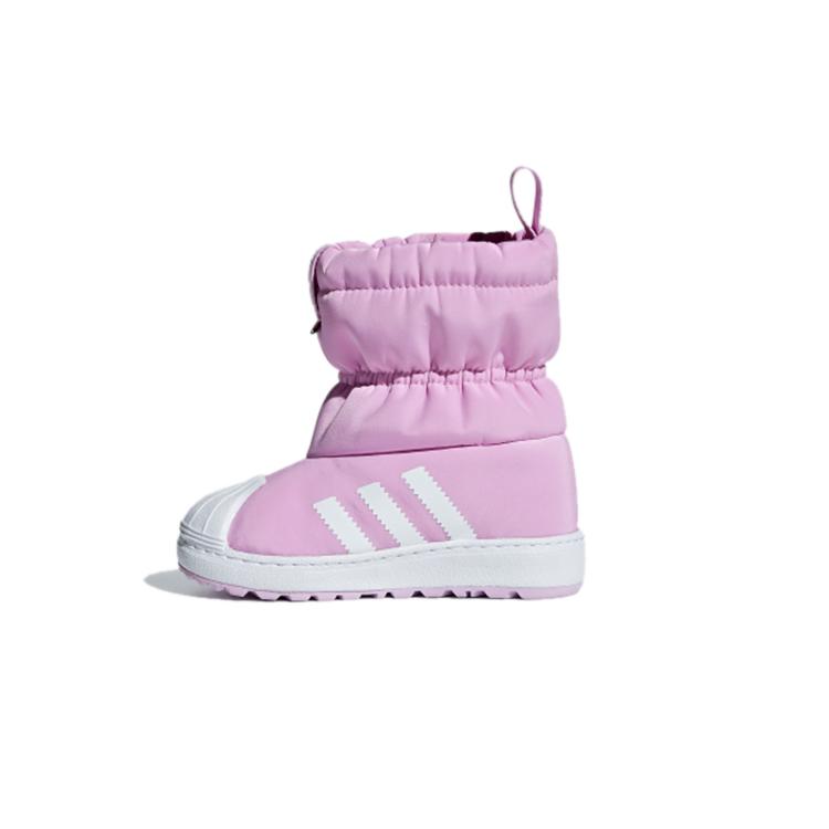 Adidas Originals Superstar Wint3r Cf I Thermal High top Toddler Shoes Purple Infant And Toddler B37303 22