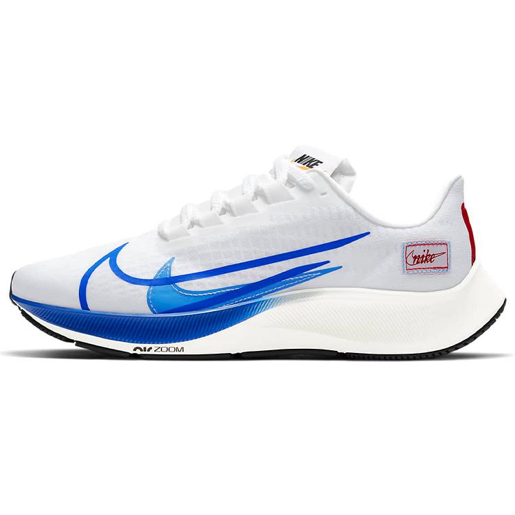 New Nike Air Zoom 37 Premium Blue Ribbon Sports White CQ9908-100