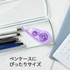 Plus Correction Tape Pastel Assortment Pink Blue Disposable Type 5mm X 8m 3-Color 10-Pack WH-1605 50-599x10