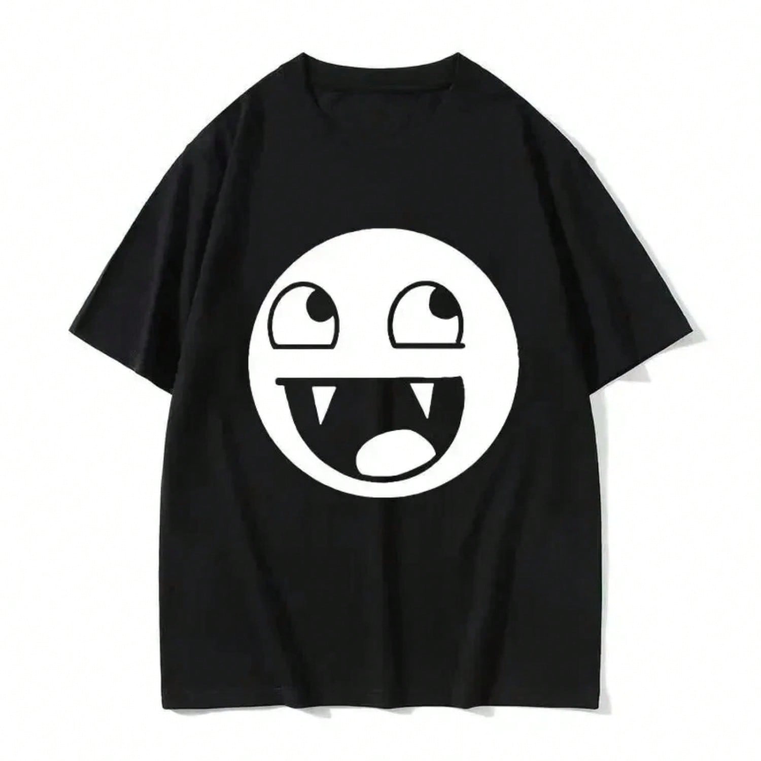Epic Face Domo Kun Funny Meme T Shirts Wounisex Summer O-Neck Fashion High Quality T-Shirt Casual Oversized Tshirt Wounisex s Clothing S разноцветный