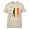 Belgien Flagge Belgier Landkarte ES IST IN MEINER DNA Herren Damen T-Shirt Jungen T-Shirts T-Shirt Hip Hop T-Shirts XS5XL 100% Baumwolle