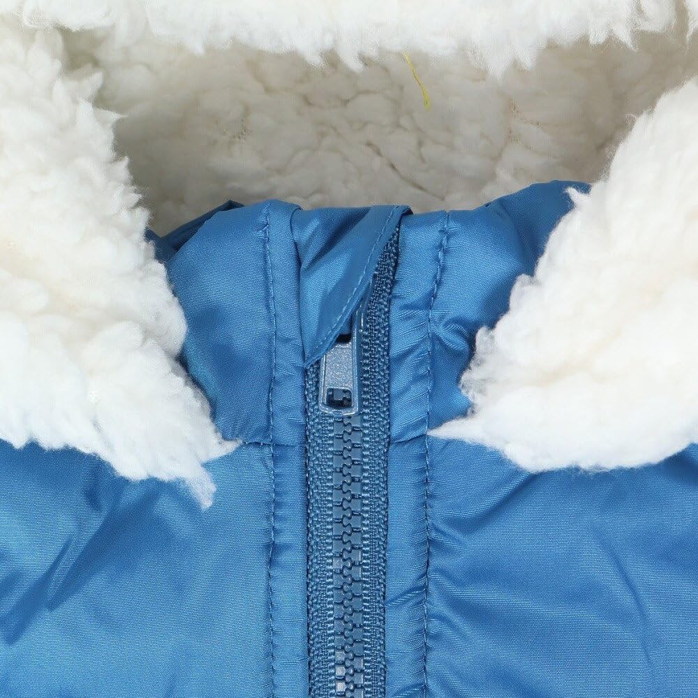 Marie Claire Kids' Snow Jumpsuit, Shinkansen, Perfect for Snow Play, Water-Repellent, Padded, Fleece-Lined, Hooded, 144350, Green, MNT 90