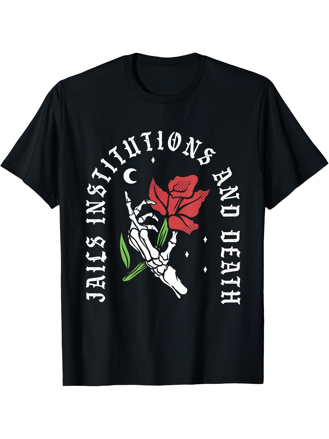 

Jails Institutions Death Recovery Gift 12 Steps Sobriety AA T-Shirt, Trendy Fashion Casual Women s and for Man s Sport Style Summer Wear Labour Day 5XL різнокольоровий