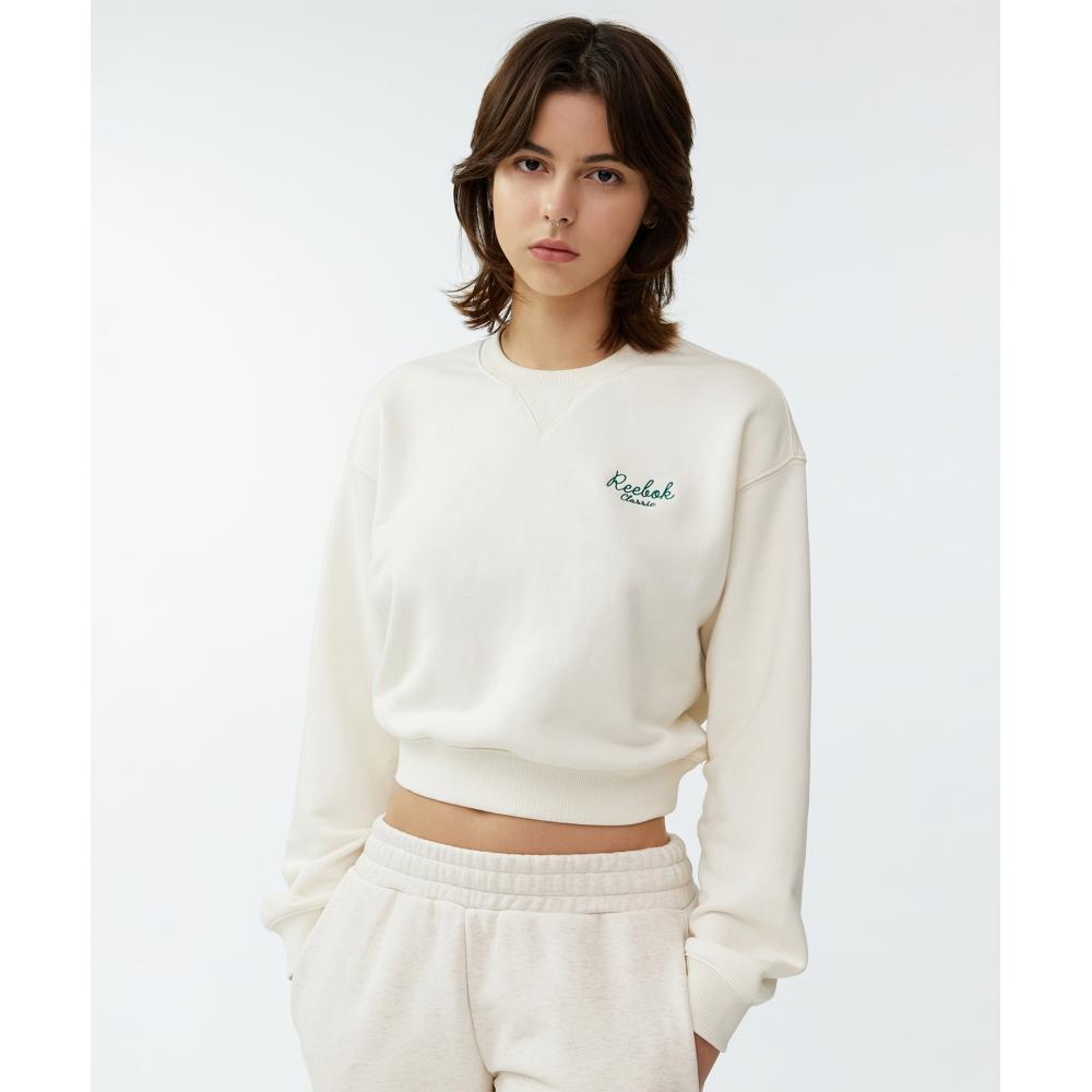 

Укороченный свитшот REEBOK Classic W, цвет слоновой кости 85