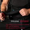 2pz/4pz/3paia Cinghie per Sollevamento Pesi Antiscivolo Silicone Cinghie da Polso per Sollevamento Allenamento della Forza Stacchi da Terra Crossfit Impugnature per Mani Polso