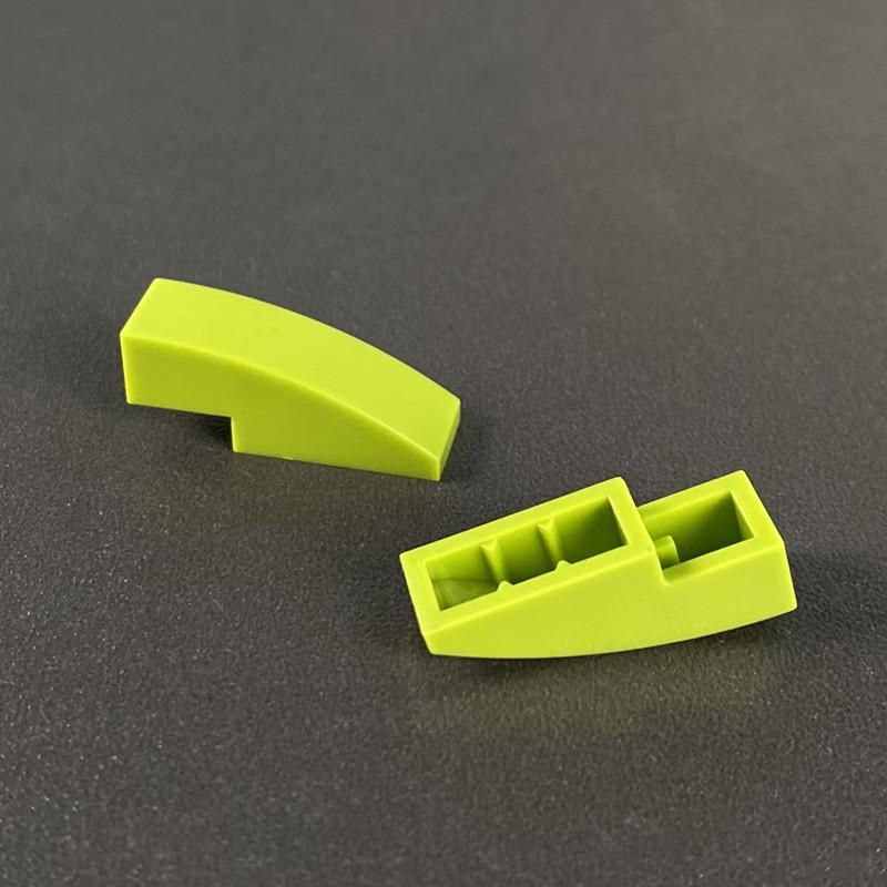 Small Particle Building Block Diy Parts Compatible Building Block 50950 Accessories 1X3 Curved Smooth Flat Brick, Supplement