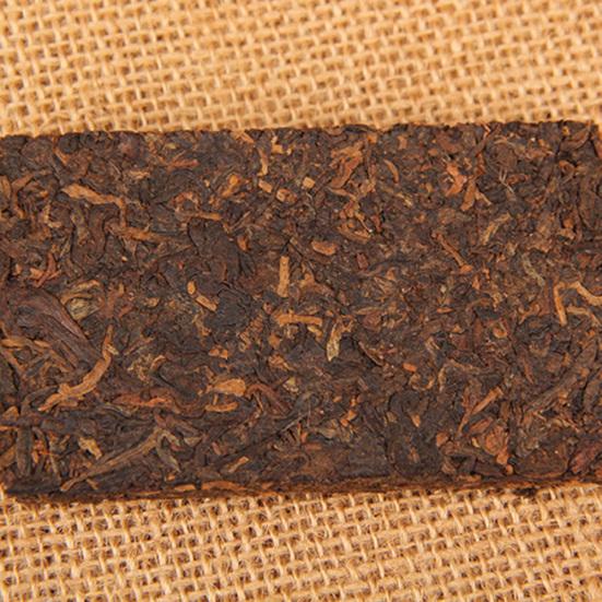 50g Yunnan Ripe Tea Large Leaves Pu'er Pu-erh Health Tea Brick
