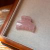 3PCS Solid Color Small Hair Claw Jelly Color Jelly Color Clamp Fashion Acrylic Hair Clip  for Girls