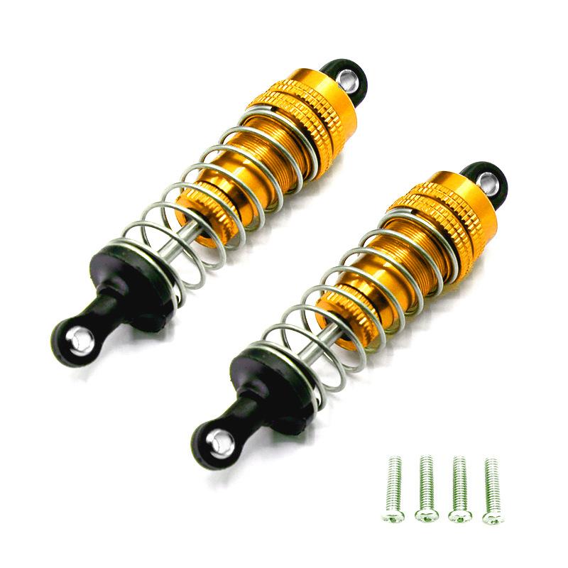 2PCS 1/16 RC Car Oil Shock Absorber Damper Metal RC Car Upgrade Parts Accessories For SCY 16101 16102 16103