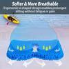 Yousheng U-shaped Gel Seat Cushion Pain Relief Large Size Ergonomic Design Lumbar Support Cushion Degenerative Disc Disease Cushion