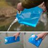 Collapsible 5L/10L Water Container - Durable, Foldable, and Leak-Proof for Camping and Hiking