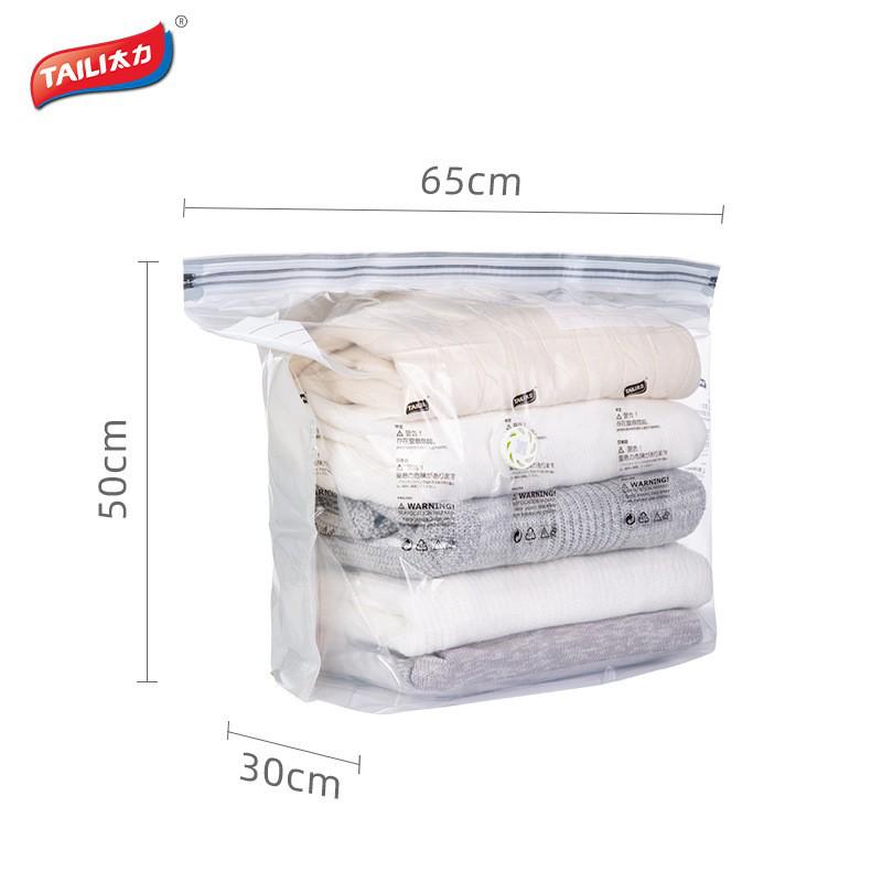 Taili Vacuum Compression Bag for Clothes, Quilts, and Jackets