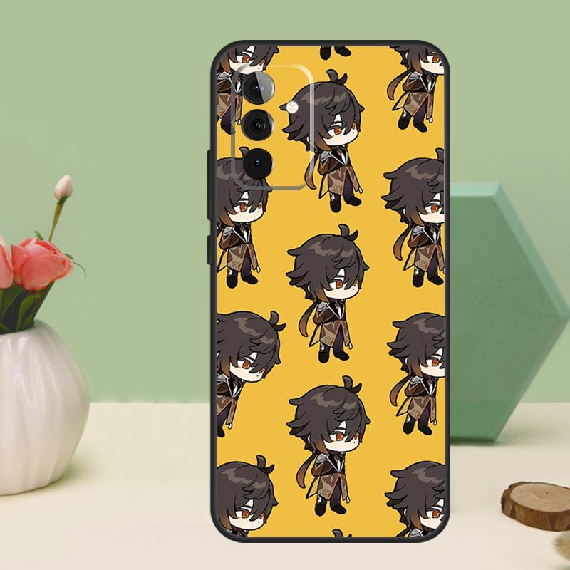 zhongli genshin impact For Samsung Galaxy A16 A55 A35 A15 A32 A12 A22 A52 A54 A34 A14 A56 A36 A26 A13 A53 A06 Case
