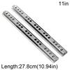 2pcs Side Mounted Drawer Slide Rails with Steel Ball Bearing Groove for Silent and Smooth Operation in Furniture Drawers