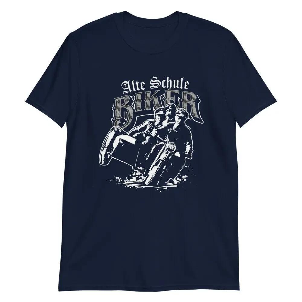 

Old School Alte Schule Biker Unique Graphic Printed TShirt Summer Cotton ONeck Short Sleeve Mens T Shirt New S3XL 4XL