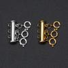 Jewelry Connectors Layered Necklace Clasp Magnetic Tube for Stackable Necklaces