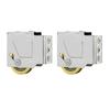 2pcs Multipurpose Stainless Steel Brass Wheel Bearing Rollers Accessory for Sliding Door and Window Pulley Systems