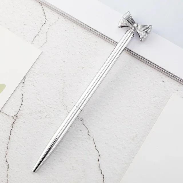 Kawaii Cute Bow Ball Pens Ballpen Fashion Girl Ballpoint Pens Pens for School Supplies Office Korean Creative Stationery