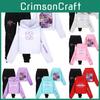 Felpa con Stampa Demon Kpop Hunters e Pantaloni Lunghi Set Abbigliamento Bambini Regalo alla Moda