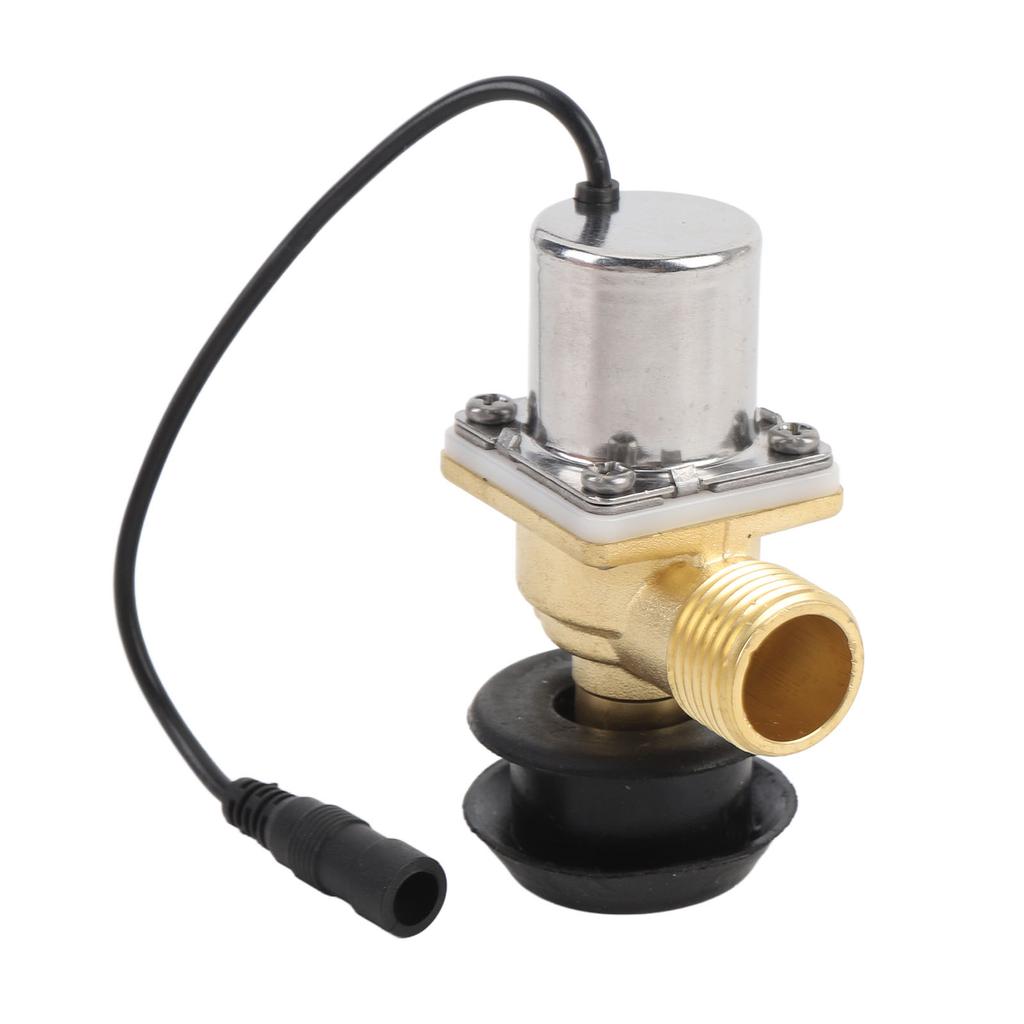 Elektrisches Magnetventil Edelstahl G1/2 G3/8 Wasserregelmagnetventil für automatischen Schalter