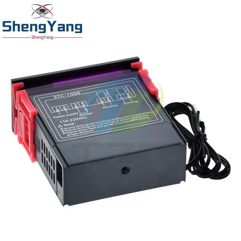 STC-1000 STC 1000 Termostat Digital LED pentru Controler de Temperatură Incubator Termoregulator Releu Încălzire Răcire 12V 24V 220V