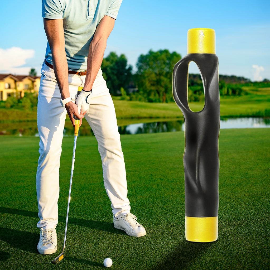 Correct Hand Position Tool Detachable Golf Club Grips Putter Cover Golfer Training Aid Attachment for Practice Range/Home