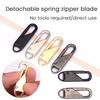 Detachable Zipper Pull Replacement Zipper Pull Tab Quick Attach Remove Zipper