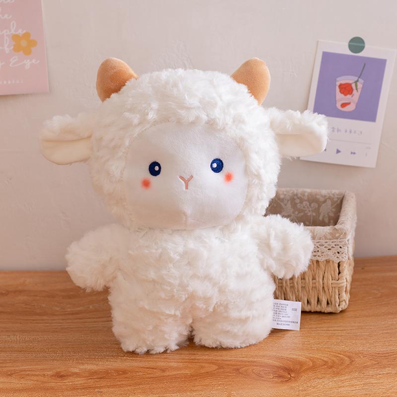 

30 см супер милые плюшевые куклы овцы в шляпе клубничной свиньи, мягкие игрушки-подушки в виде животных, декор для дня рождения, свадьбы и вечеринки 30cm