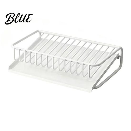 Non Slip Soap Tray Self Draining Dish  Removable Design Storage Kitchen Sink Holder Container  Durable for Bathroom Countertop Organizer