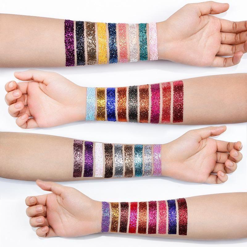 36-color Glitter Eyeshadow for Women Wholesale Brightening Single-color High-gloss Starry Sky Eyeshadow