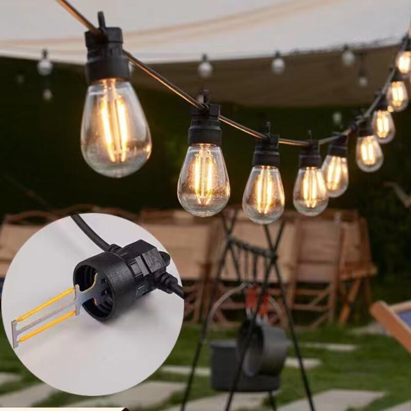 OEING Solar Flat Head LED String Lights