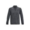 Fleece Sweatshirts Men's Dark Gray Stand Collar Moderate Regular 1373358-012
